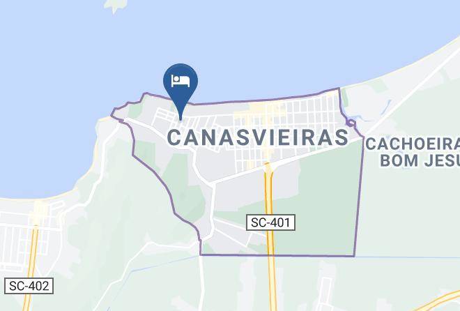 Florianopolis - Hotel Ivoram Praia Maps