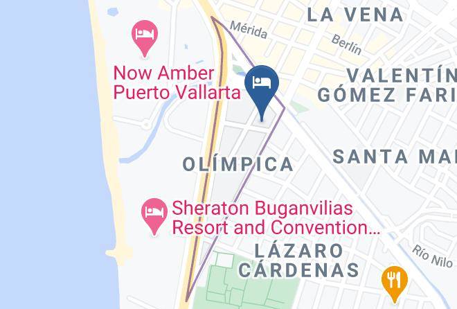 Puerto Vallarta - Hotel Ixaya Maps