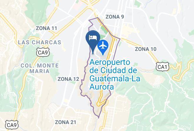 Guatemala - Hotel Ixbalanque Maps