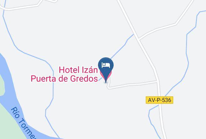 Avila - Hotel Izan Puerta De Gredos Maps