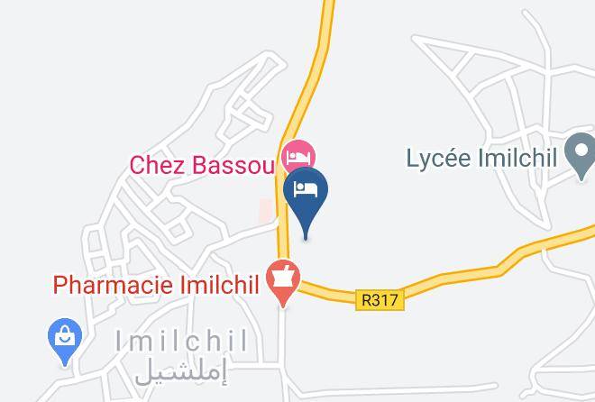Meknes Tafilalet - Hotel Izlane Maps