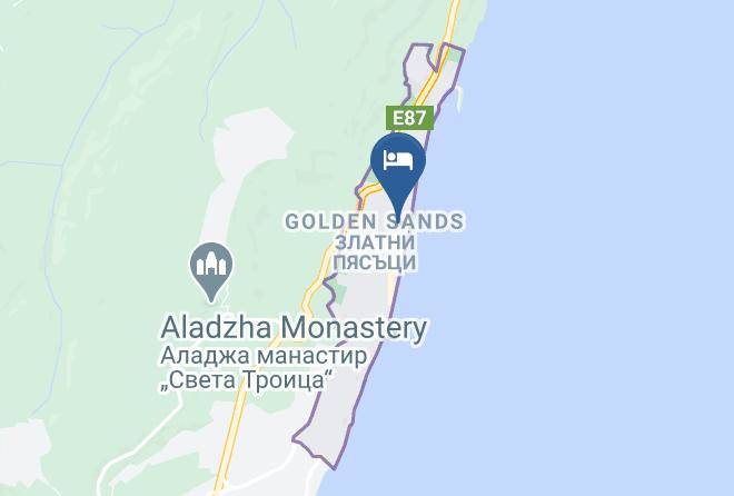 Golden Sands - Hotel Izoala Maps