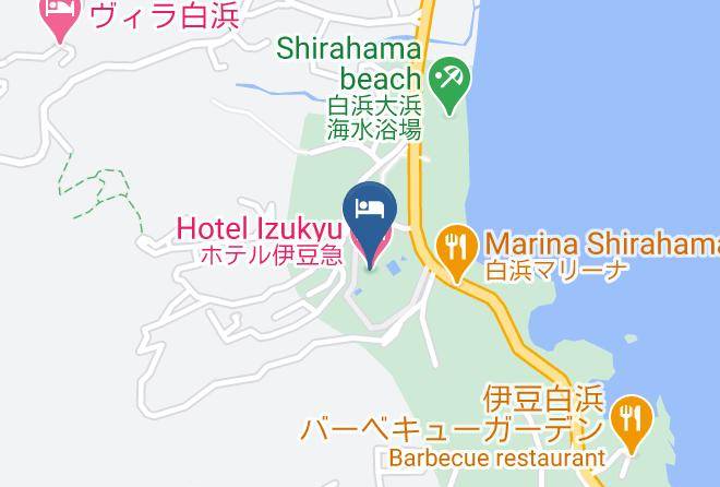 Shimoda City - Hotel Izukyu Maps