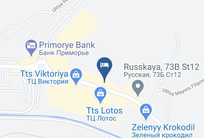 Vladivostok Urban Okrug - Hotel Izumrud Maps