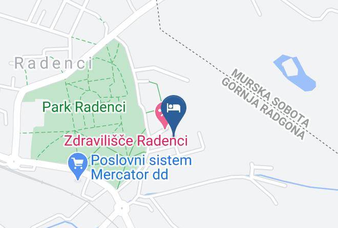 Radenci - Hotel Radin Maps