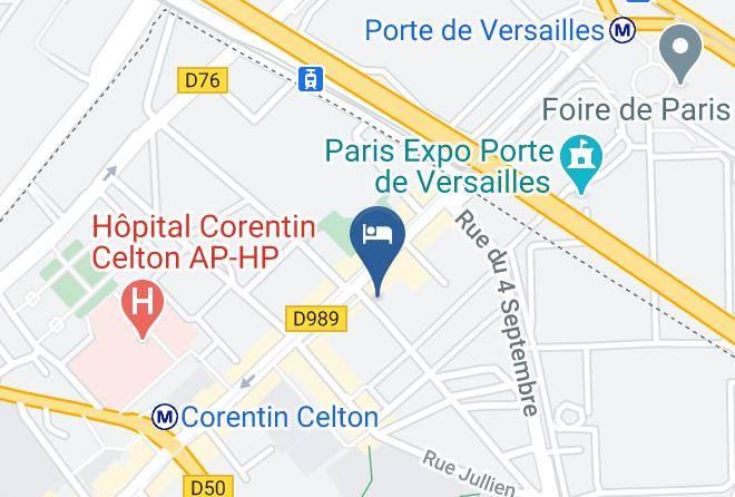 Hauts De Seine - Hotel Izzy By Happyculture Maps