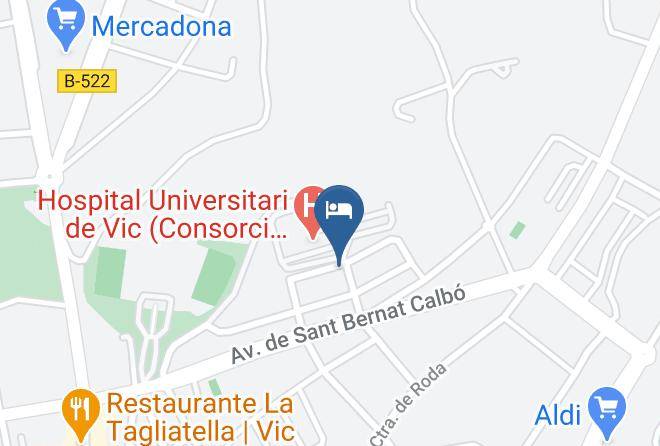 Hotel J Balmes Vic Map