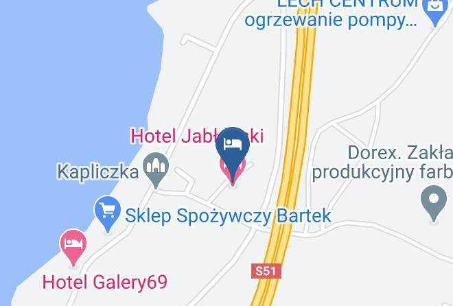 Olsztynski - Hotel Jablonski Maps