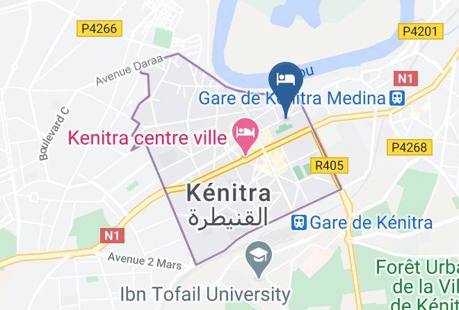 Kenitra - Hotel Jacaranda Maps