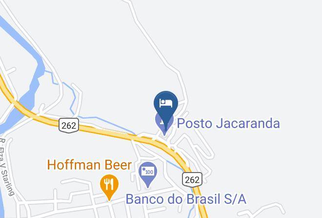 Rio Casca - Hotel Jacaranda Maps