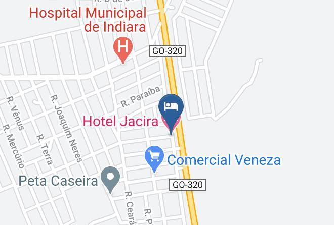Hotel Jacira Map