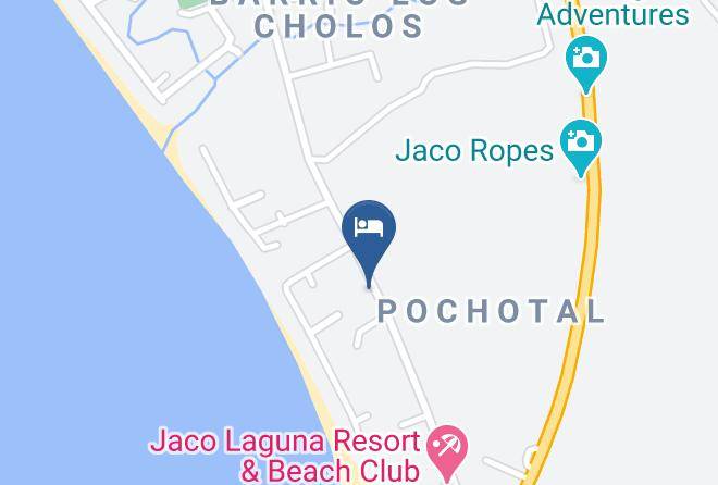 Garabito - Hotel Jaco Vale Del Mar Maps