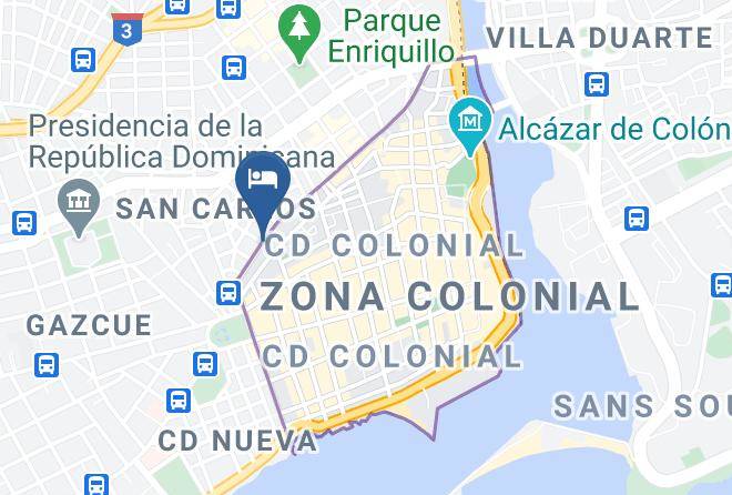 Santo Domingo De Guzman - Hotel Jade Maps