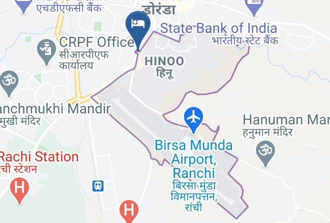 Ranchi - Hotel Jadesquare Maps