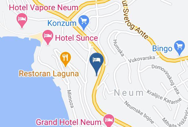 Hercegovacko Neretvanski - Hotel Jadran Maps