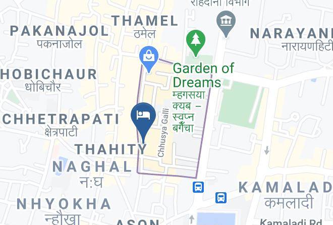 Kathmandu - Hotel Jagat Maps