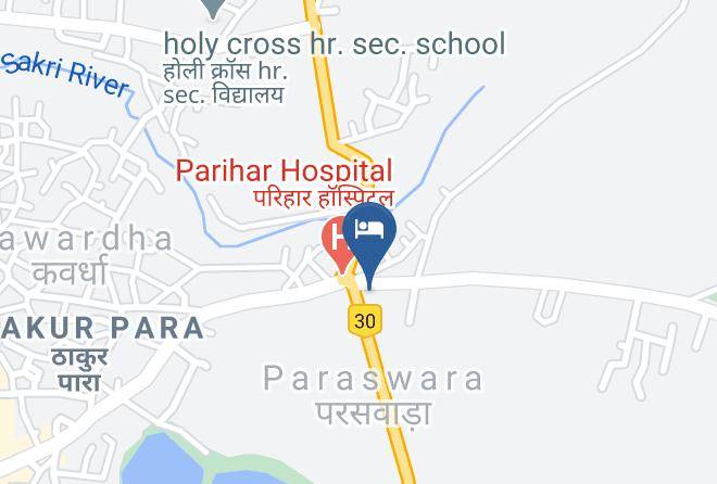 Kawardha - Hotel Jagdamba Palace Maps