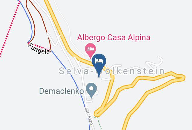 Bolzano - Hotel Jagdhof In Selva Maps