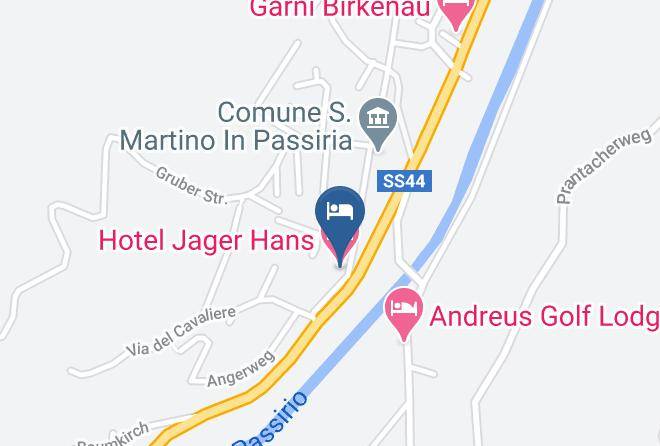 Bolzano - Hotel Jager Hans Maps