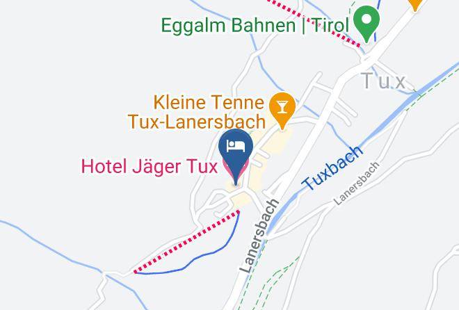 Schwaz - Hotel Jager Tux Maps