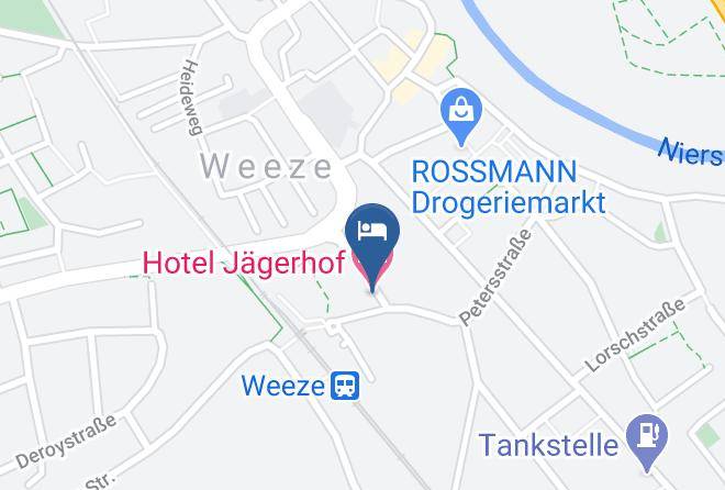 Cleves - Hotel Jagerhof Maps