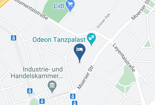 Krefeld - Hotel Jagerhof Maps