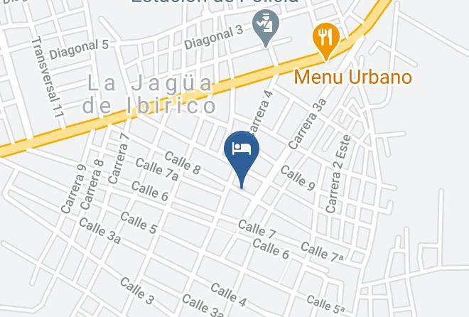 La Jagua De Ibirico - Hotel Jagua Real Maps