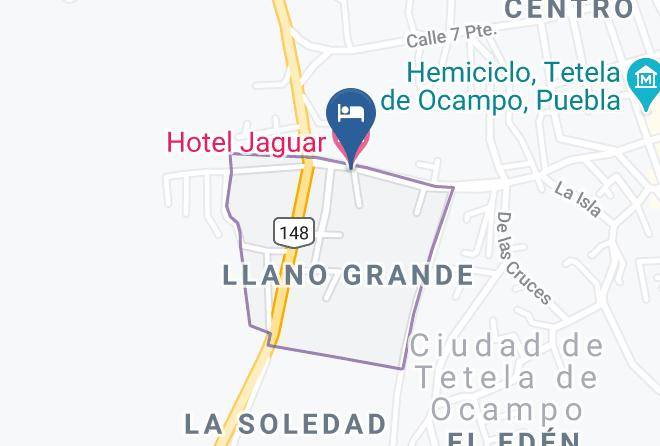 Tetela De Ocampo - Hotel Jaguar Maps