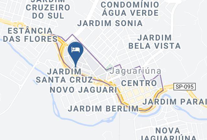Jaguariuna - Hotel Jaguary Maps