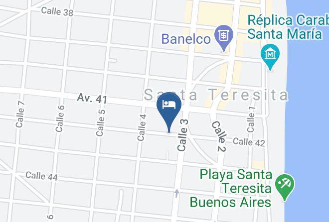 Mar Del Tuyu - Posada Savoia Maps