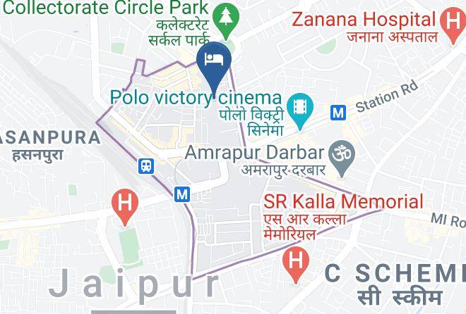 Jaipur - Hotel Jai Maa Palace Maps