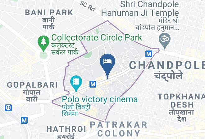 Jaipur - Hotel Jai Mangal Palace Maps