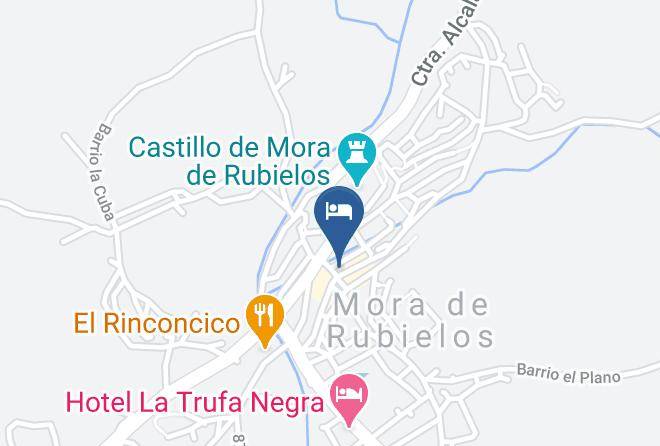 Teruel - Hotel Jaime I Maps