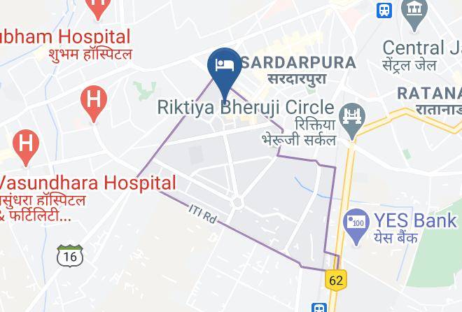Jodhpur - Hotel Jain Excellency Maps