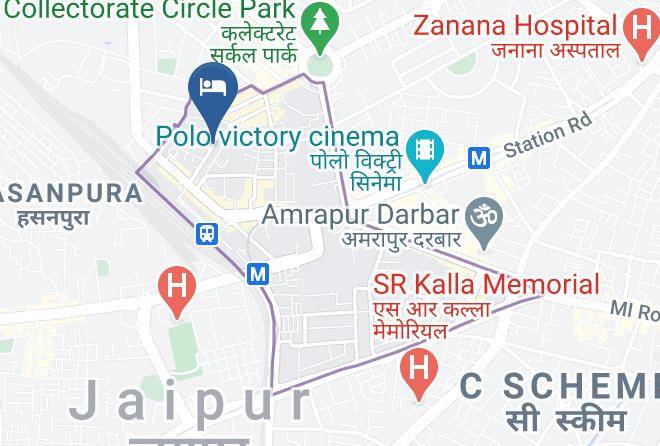 Jaipur - Hotel Jaipur Maps