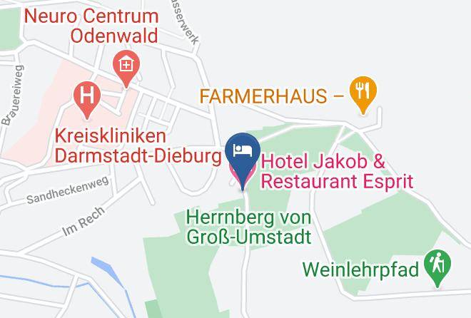 Hotel Jakob & Restaurant Esprit Map