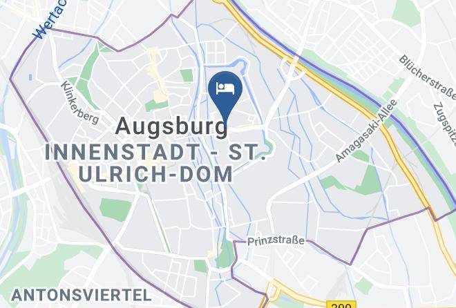 Augsburg - Hotel Jakoberhof Maps