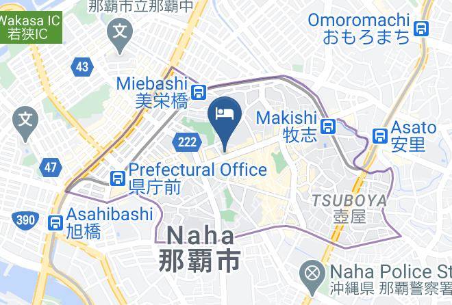 Hotel Jal City Naha Map