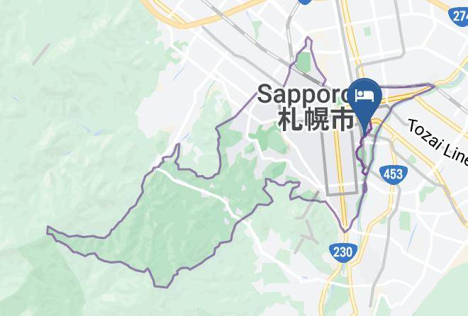 Sapporo City Chuo Ward - Hotel Jal City Sapporo Nakajima Park Maps