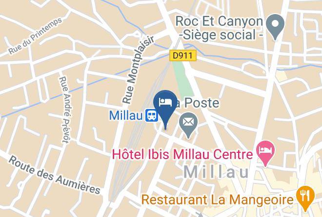 Aveyron - Hotel Jalade Maps