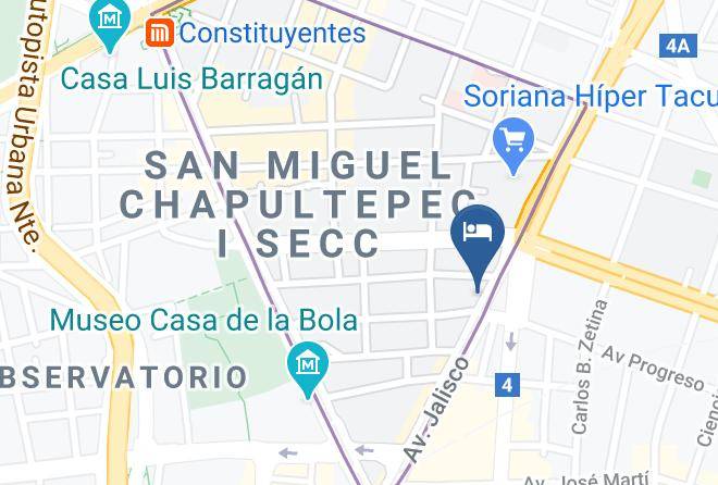 Miguel Hidalgo - Hotel Jalisco Maps