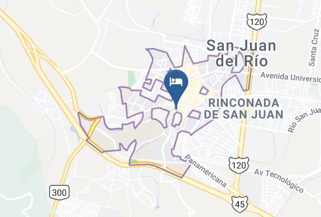 San Juan Del Rio - Hotel Jalisco Maps