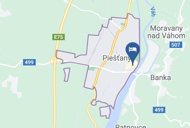 Piestany - Hotel Jalta & Dependances Maps