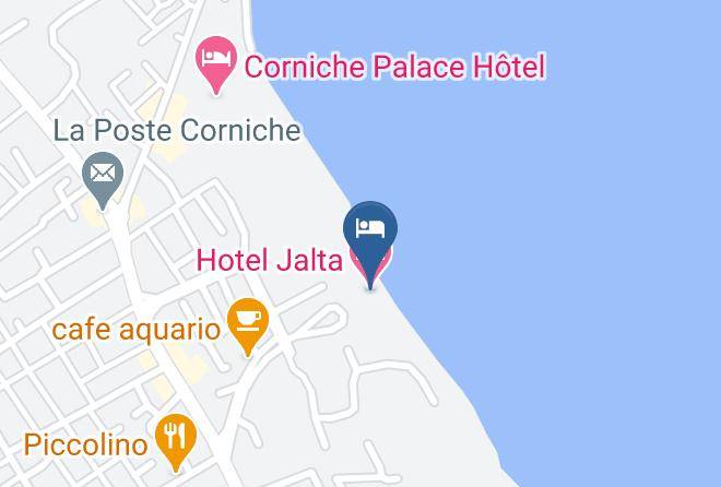 Tunisia - Hotel Jalta Maps
