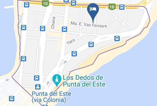 Punta Del Este - Hotel Jamaica Maps