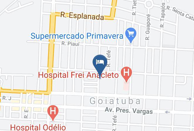 Goiatuba - Hotel Jambori Maps