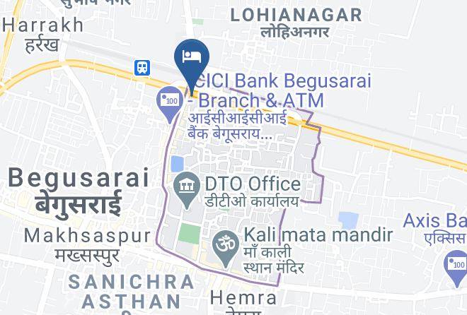 Begusarai - Hotel James Maps