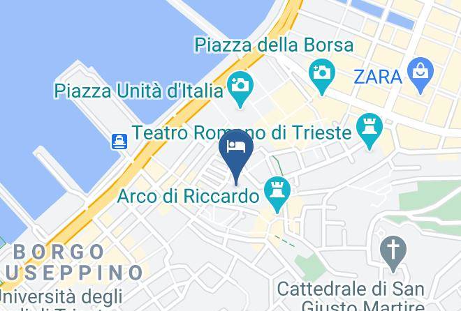 Trieste - Hotel James Joyce Maps