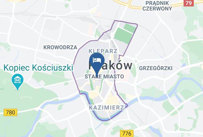 Cracow - Hotel Jan Maps
