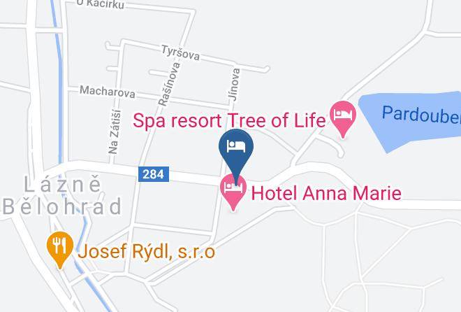 Jicin - Hotel Janecek Maps